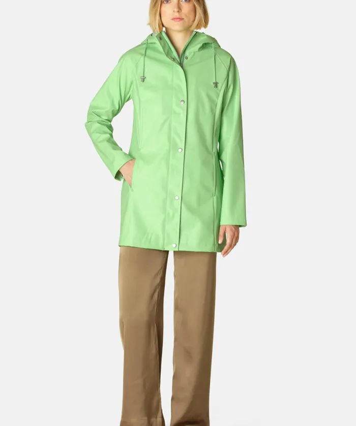 Women Raincoats Ilse Jacobsen Raincoat 8211 Bright Green