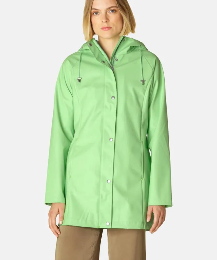 Women Raincoats Ilse Jacobsen Raincoat 8211 Bright Green