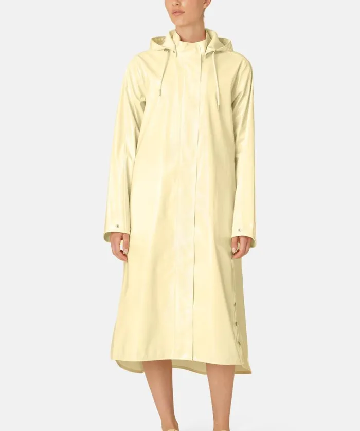 Women Raincoats Ilse Jacobsen Raincoat 8211 Double Cream