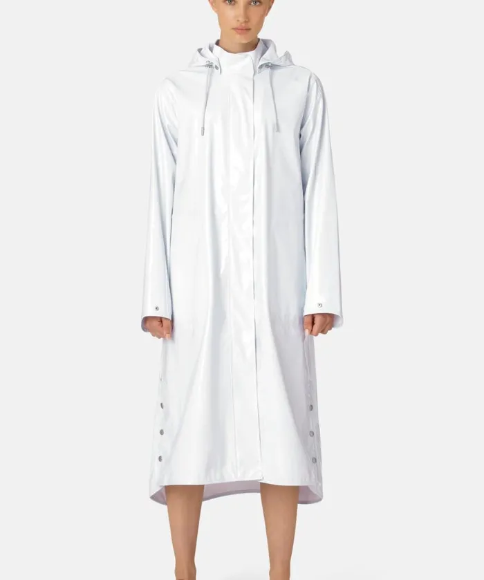 Women Raincoats Ilse Jacobsen Raincoat 8211 Illusion Blue