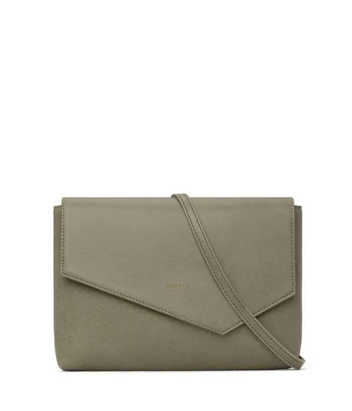 Women Riya Vegan Clutch 8211 Vintage Sage Matt and Nat Crossbody