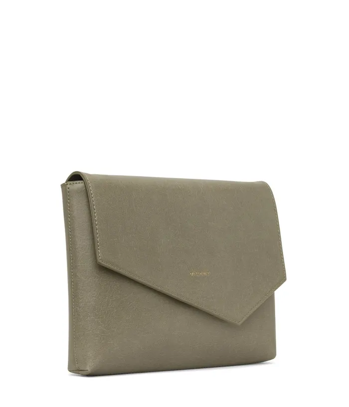 Women Riya Vegan Clutch 8211 Vintage Sage Matt and Nat Crossbody