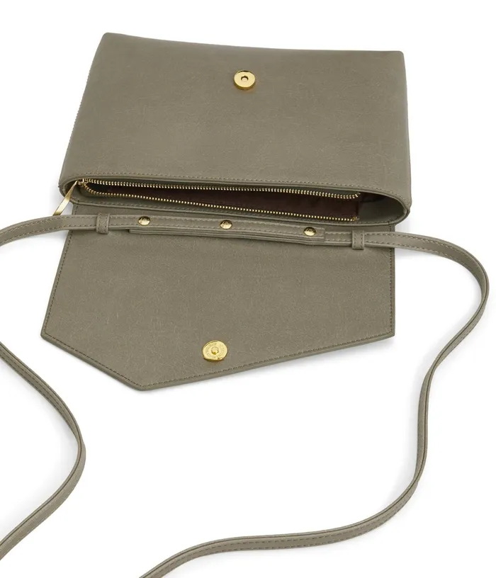 Women Riya Vegan Clutch 8211 Vintage Sage Matt and Nat Crossbody
