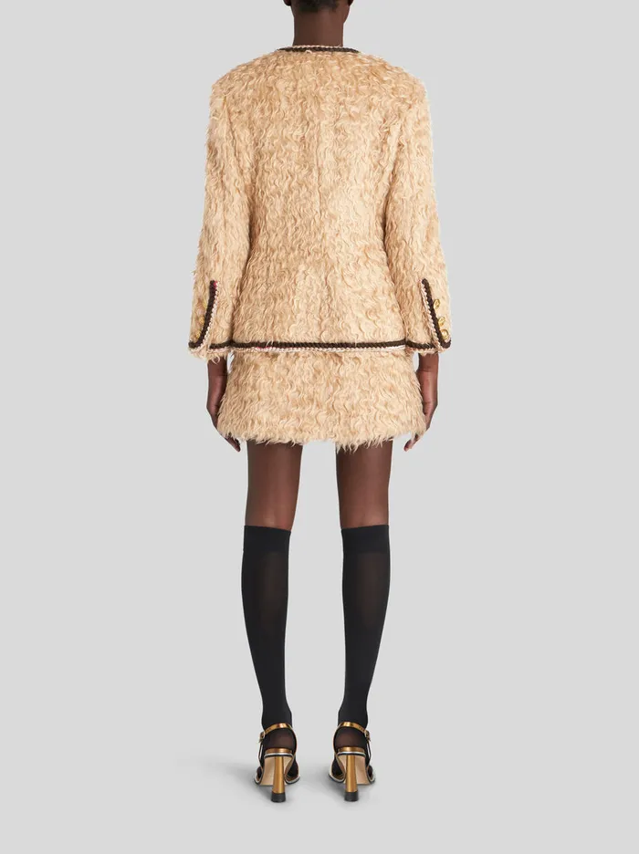 Women Round Neck Jacket Etro Jackets