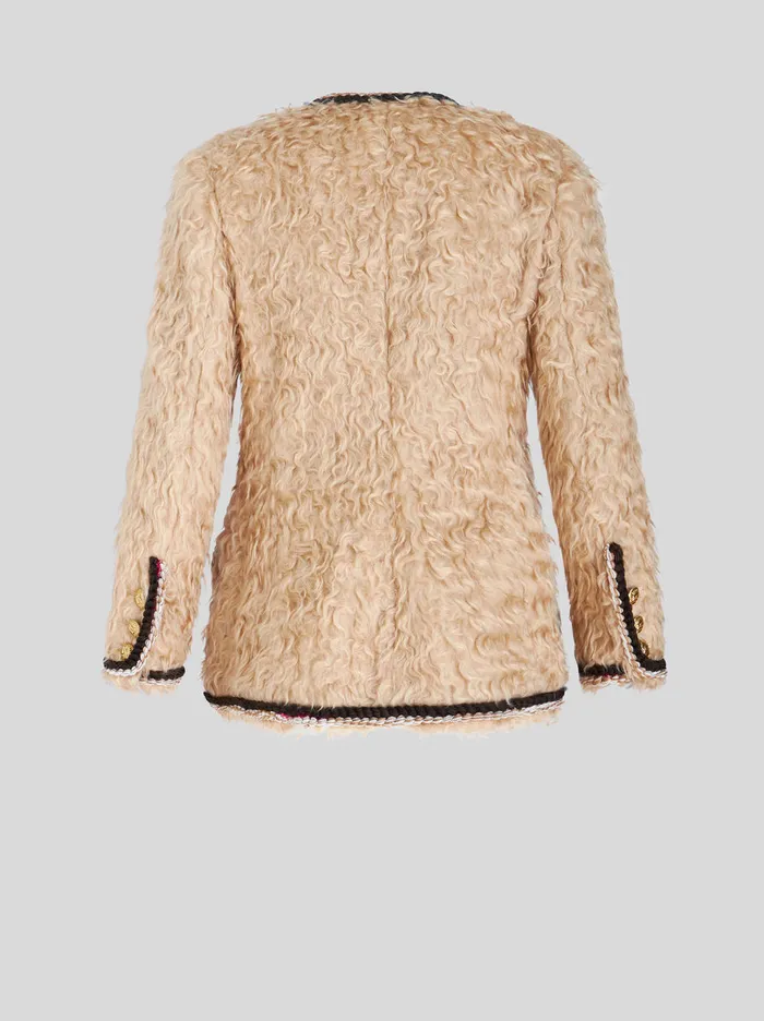 Women Round Neck Jacket Etro Jackets