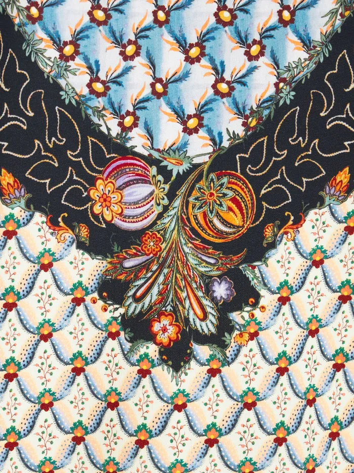 Women Round Neck Printed Sweatshirt Etro Sweatshirts And TShirts