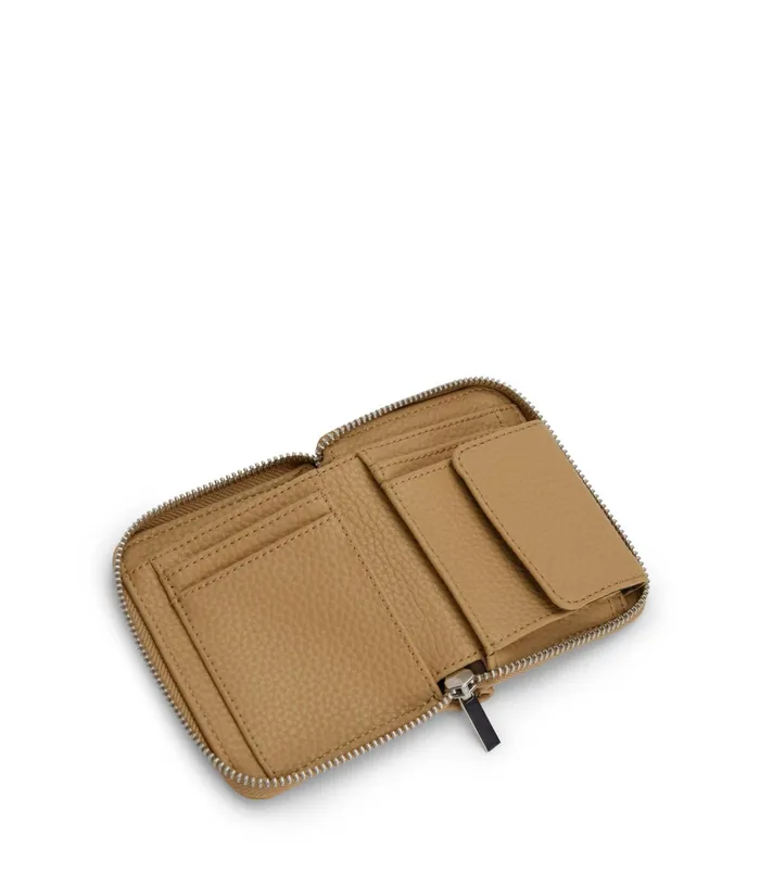 Women Rue Small Vegan Zip Wallet 8211 Purity Scone Matt and Nat Wallets