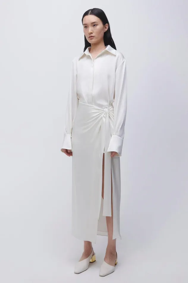 Women Samba Dress Ivory Jonathan Simkhai Dresses and Jumpsuits
