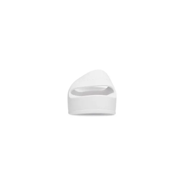 Women Sandals and Mules Balenciaga Chunky Slide Sandal In White