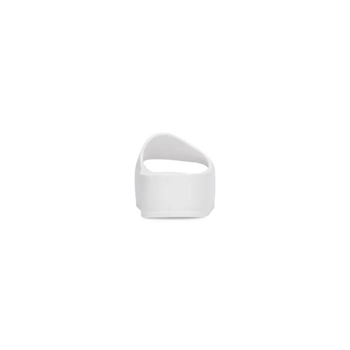 Women Sandals and Mules Balenciaga Chunky Slide Sandal In White