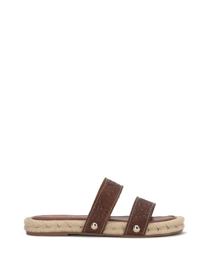 Women Sandals Jessica Simpson Jasdin Espadrille Sandal In Walnut