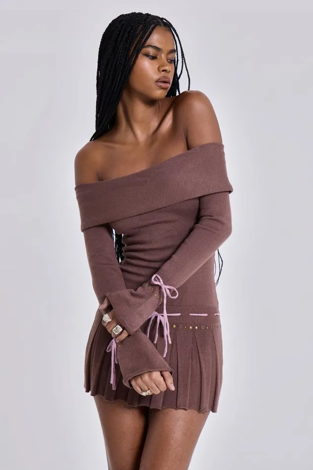 Women Serena Knitted Mini Dress Jaded London Mini Dresses