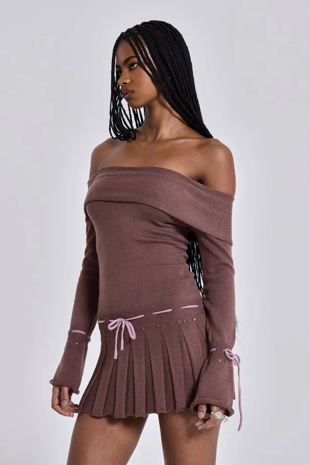 Women Serena Knitted Mini Dress Jaded London Mini Dresses
