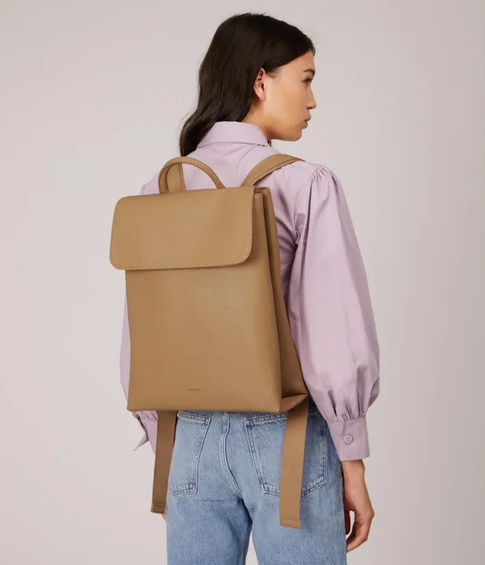 Women Sevan Vegan Backpack 8211 Purity Scone Matt and Nat Backpacks