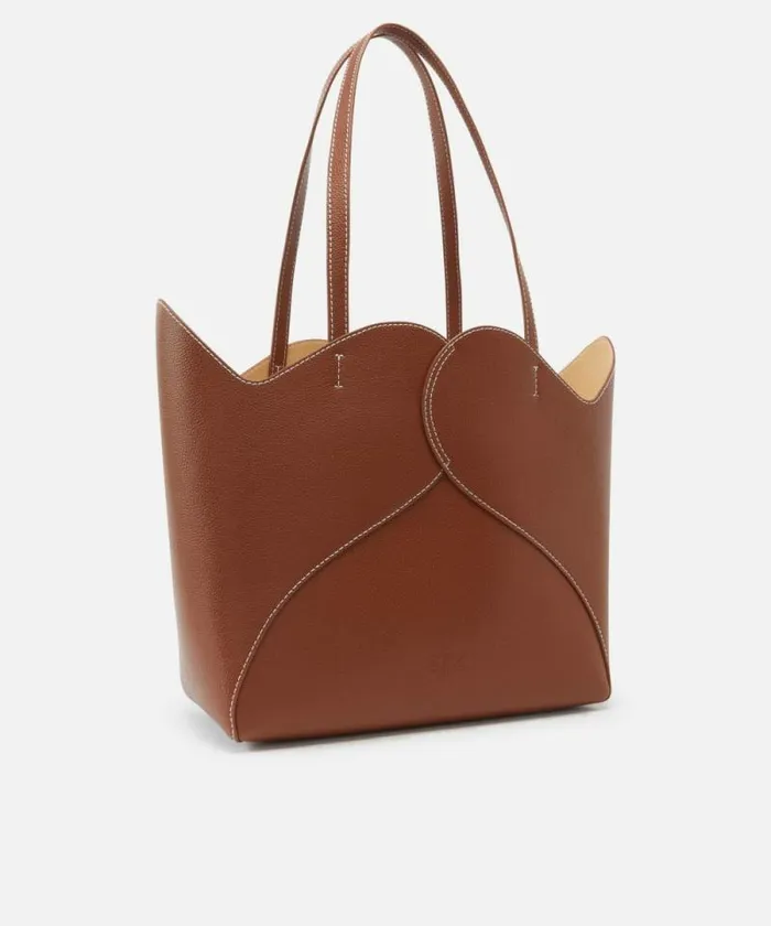 Women Shopping Bags Pinko Large Heart Shopper Bag In Leather Tanantiquegold Women Shopping Bags Pinko Large Heart Shopper Bag In Leather Tanantiquegold