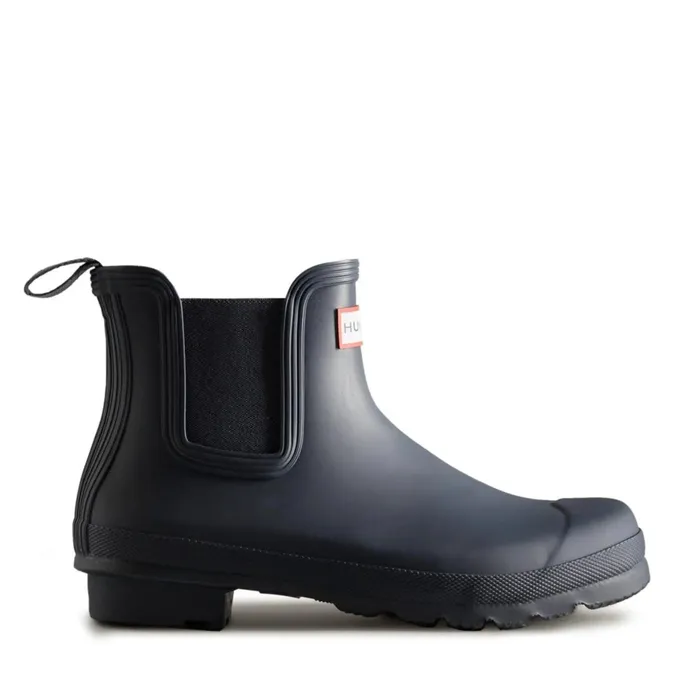 Women Short and Ankle Boots Hunter Boots Original Chelsea Boots 8211 Hunter Boots Navy