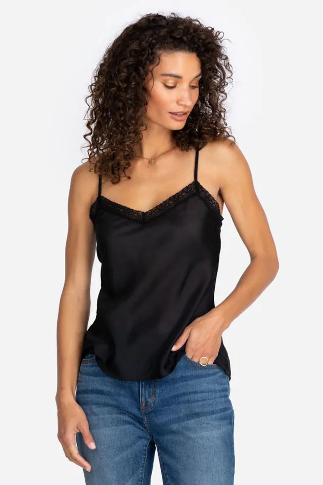Women Short Slip Black Johnny Was Slips and Camis