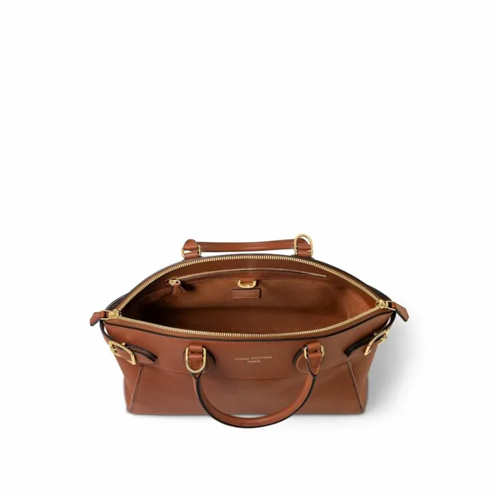 Women Shoulder and Totes Louis Vuitton Louis Vuitton M22925 Lock It MM Gold 8211 Louis Vuitton Handbag Store