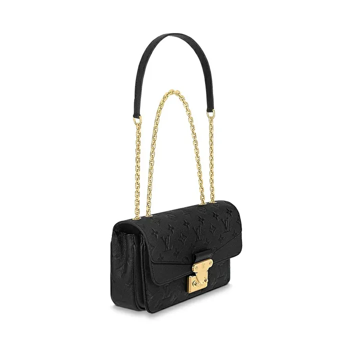 Women Shoulder and Totes Louis Vuitton Louis Vuitton Marceau Chain Bag Black M46200 8211 Louis Vuitton Handbag Store