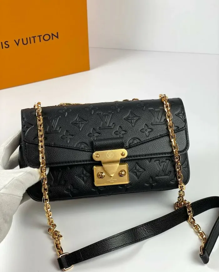 Women Shoulder and Totes Louis Vuitton Louis Vuitton Marceau Chain Bag Black M46200 8211 Louis Vuitton Handbag Store
