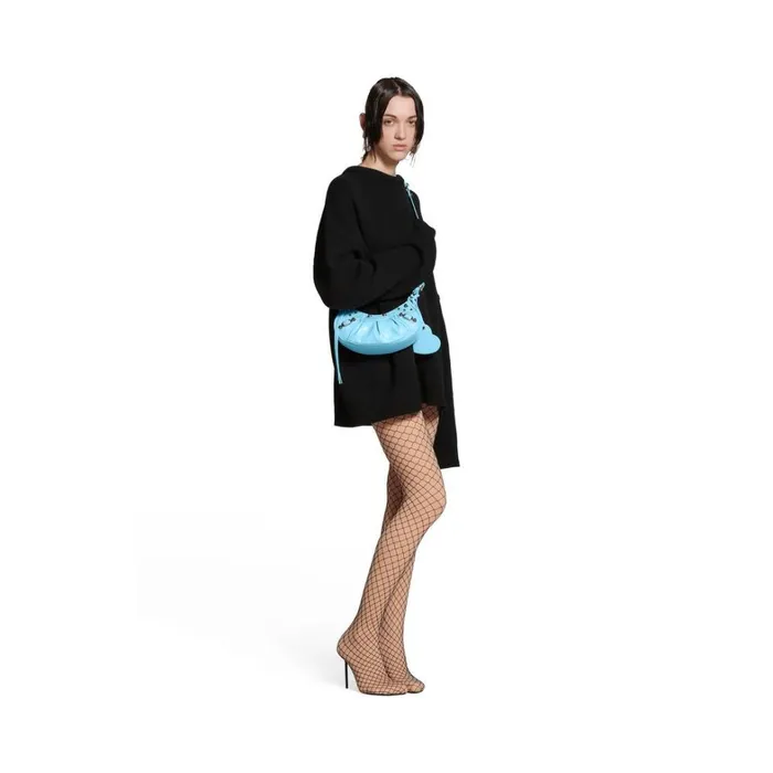 Women Shoulder Bags Balenciaga Le Cagole Xs Shoulder Bag In Light Blue