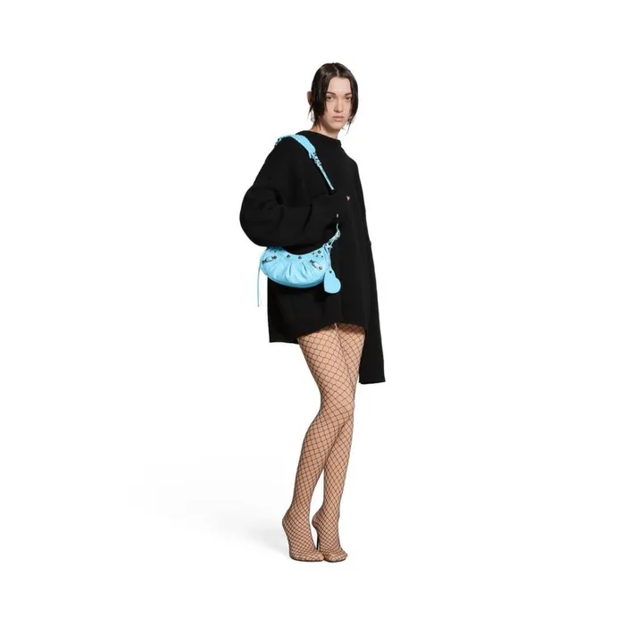 Women Shoulder Bags Balenciaga Le Cagole Xs Shoulder Bag In Light Blue