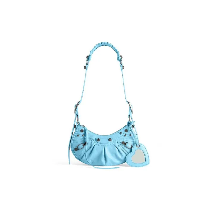 Women Shoulder Bags Balenciaga Le Cagole Xs Shoulder Bag In Light Blue