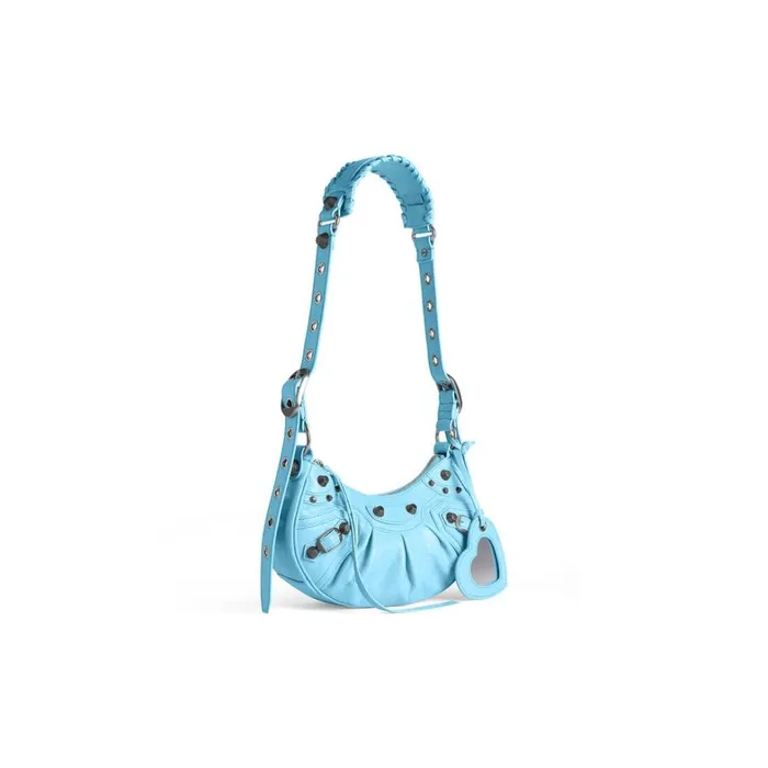 Women Shoulder Bags Balenciaga Le Cagole Xs Shoulder Bag In Light Blue