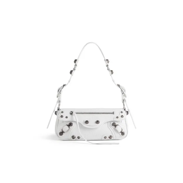 Women Shoulder Bags Balenciaga Le Cagole Xs Sling Bag In White