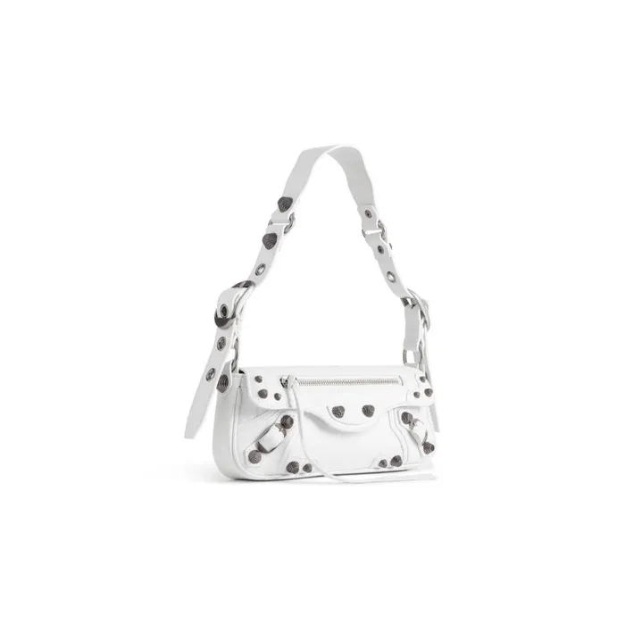 Women Shoulder Bags Balenciaga Le Cagole Xs Sling Bag In White