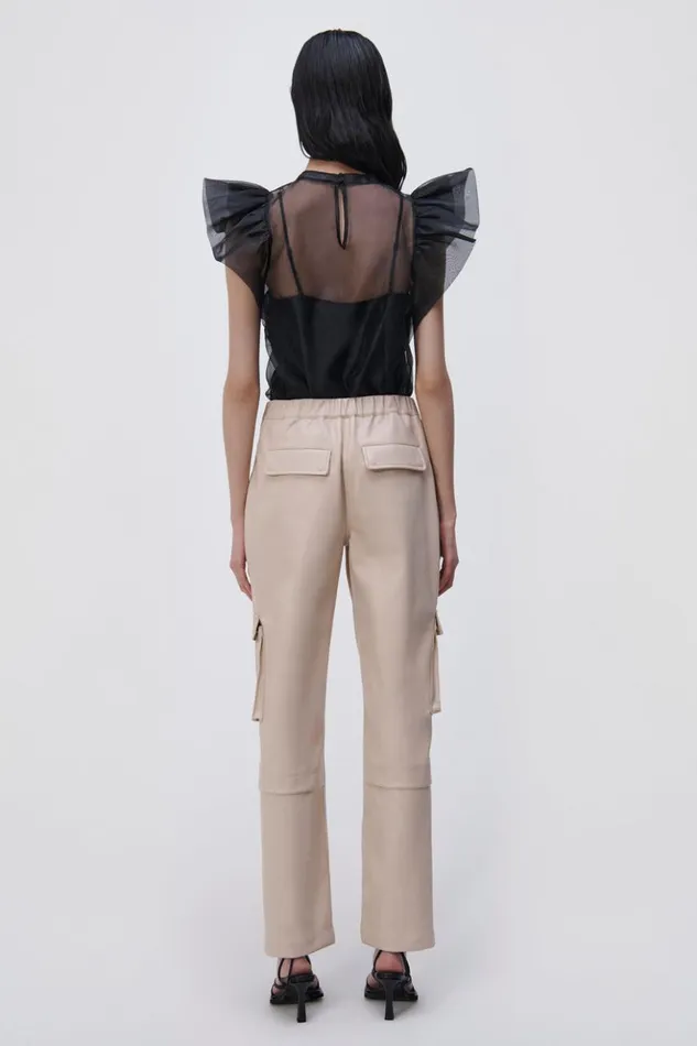 Women Signature Corina Top Black Jonathan Simkhai Tops and Bodysuits