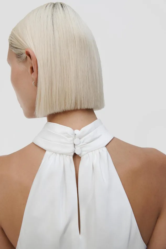 Women Signature Thea Top White Jonathan Simkhai Tops and Bodysuits