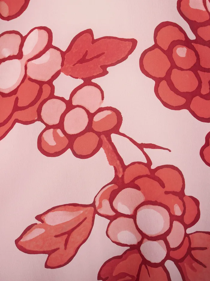 Women Silk Dress With Berry Print Etro Dresses
