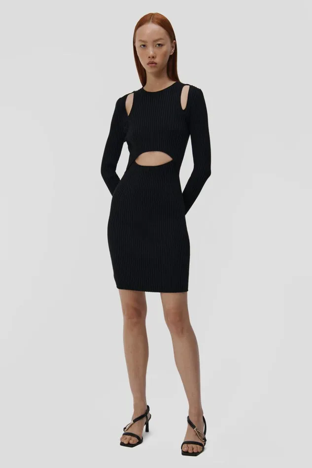 Women SIMKHAI Wolford Contour Dress Black Jonathan Simkhai Dresses and Jumpsuits