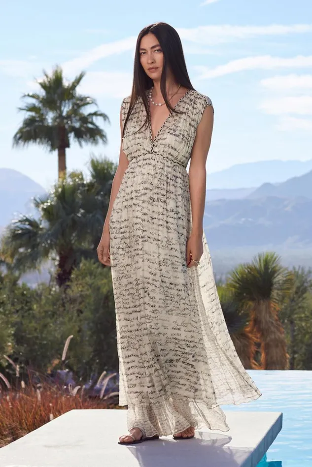 Women SINCERELY YOURS SILK MAXI DRESS Sincerly Yours Johnny Was Dresses Women SINCERELY YOURS SILK MAXI DRESS Sincerly Yours Johnny Was Dresses