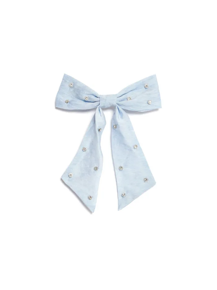 Women Sister Jane DREAM Honey Jewel Hair Bow Cornflower Blue