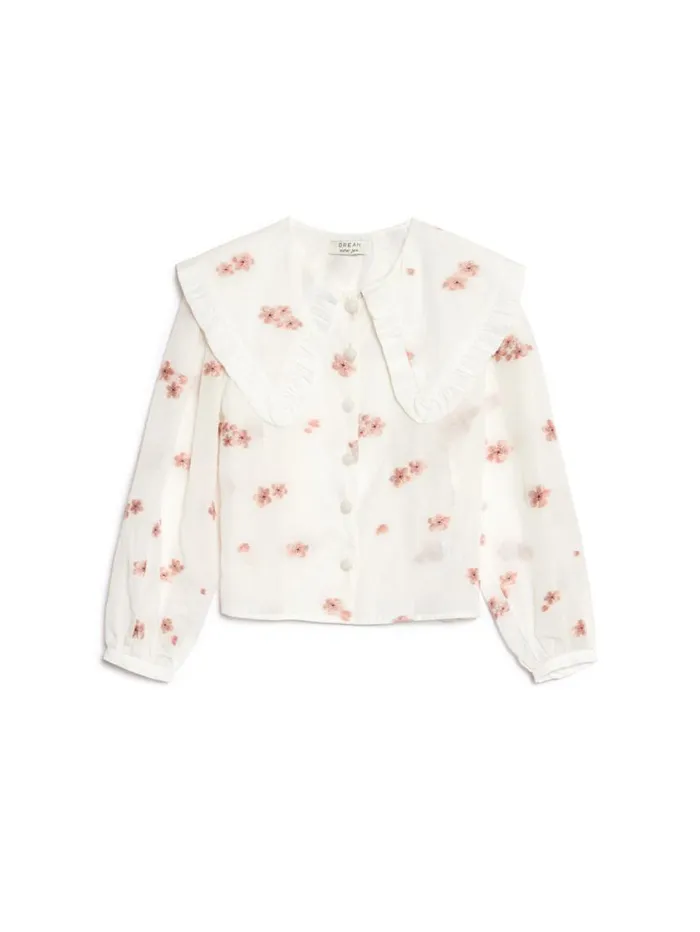 Women Sister Jane Tops DREAM Budding May Blouse Snow White