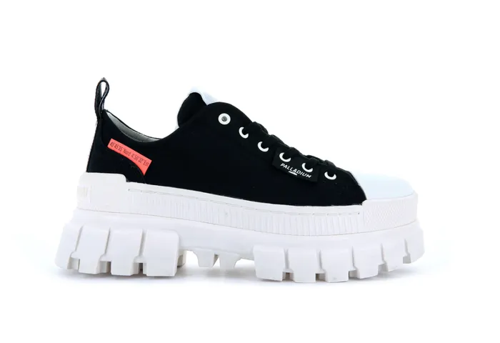 Women Sneakers PALLADIUM REVOLT LO TX Blackmarshmallow