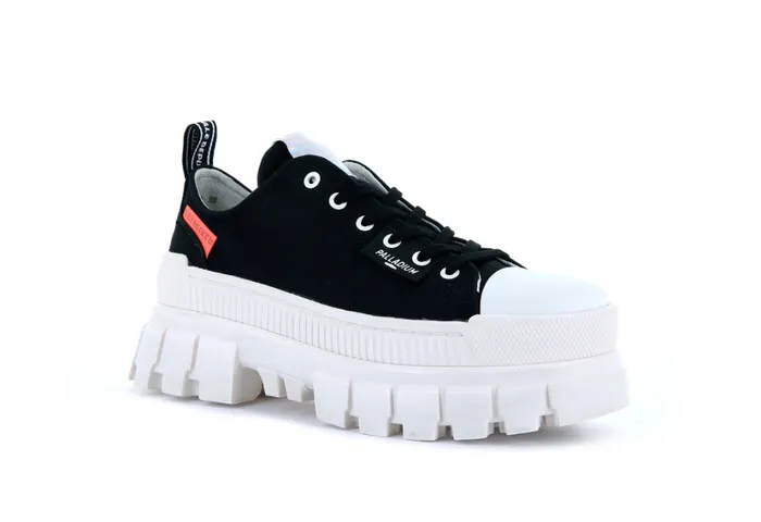 Women Sneakers PALLADIUM REVOLT LO TX Blackmarshmallow Women Sneakers PALLADIUM REVOLT LO TX Blackmarshmallow