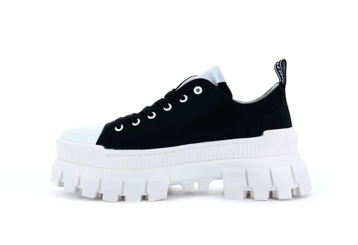 Women Sneakers PALLADIUM REVOLT LO TX Blackmarshmallow Women Sneakers PALLADIUM REVOLT LO TX Blackmarshmallow