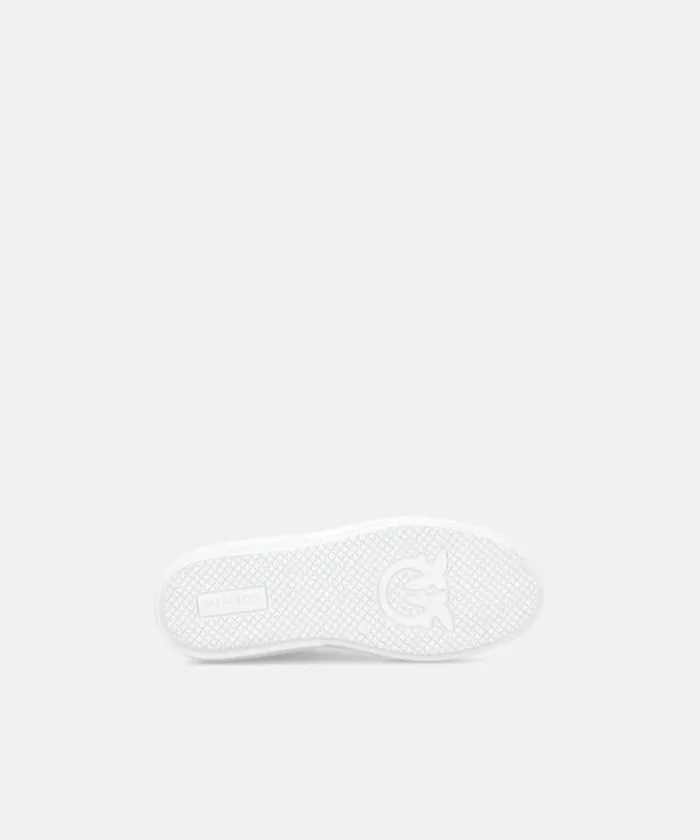 Women Sneakers Pinko Highsoled Flatform Sneakers With Metal Logo Whiteplatinum Women Sneakers Pinko Highsoled Flatform Sneakers With Metal Logo Whiteplatinum