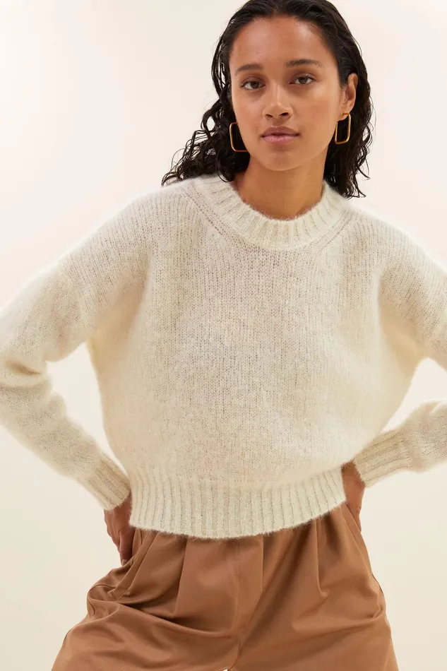 Women Sonny Pullover Off White Bybar Pullovers