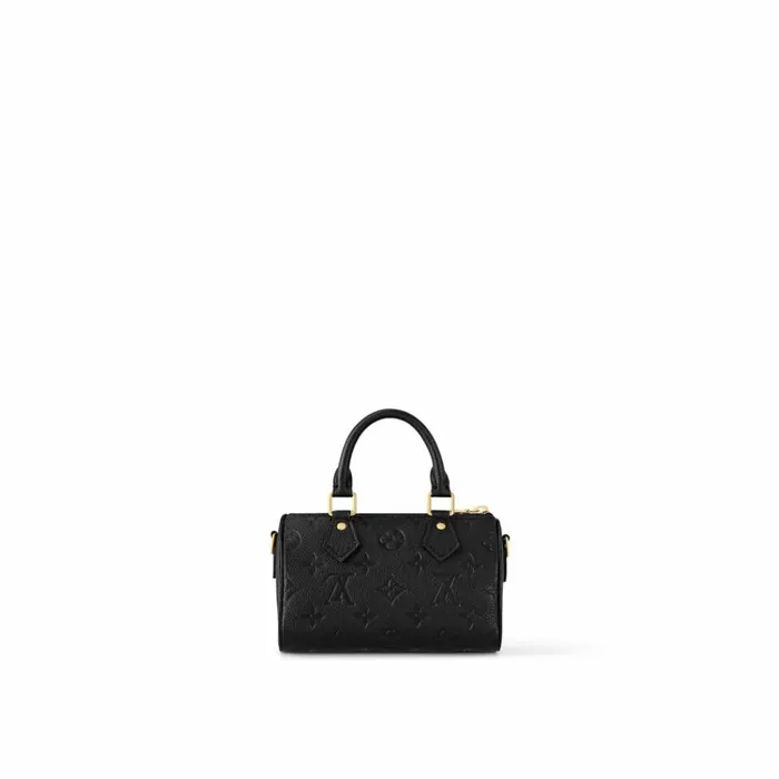 Women Speedy Bag Louis Vuitton Louis Vuitton M82450 Nano Speedy Black 8211 Louis Vuitton Handbag Store