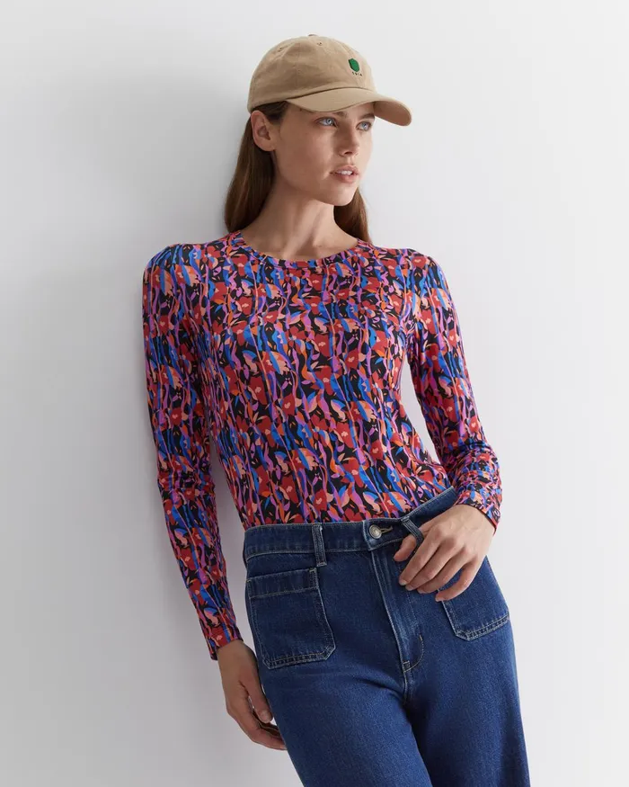 Women Sportscraft Liberty Nayra Liberty Magic Tee Red Multi