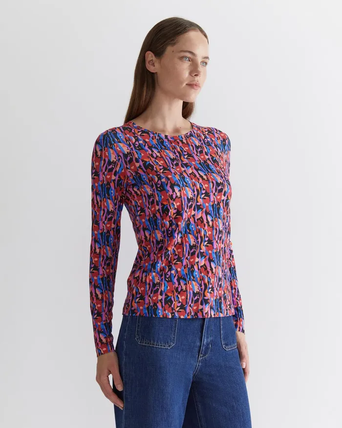Women Sportscraft Liberty Nayra Liberty Magic Tee Red Multi