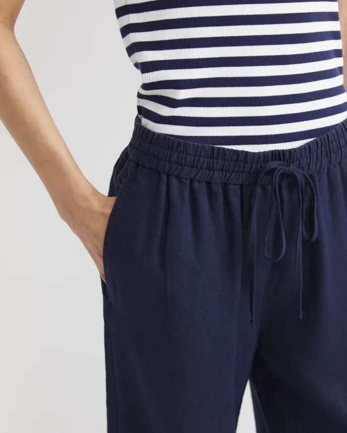 Women Sportscraft Pants Lulu Drawcord Pant Navy