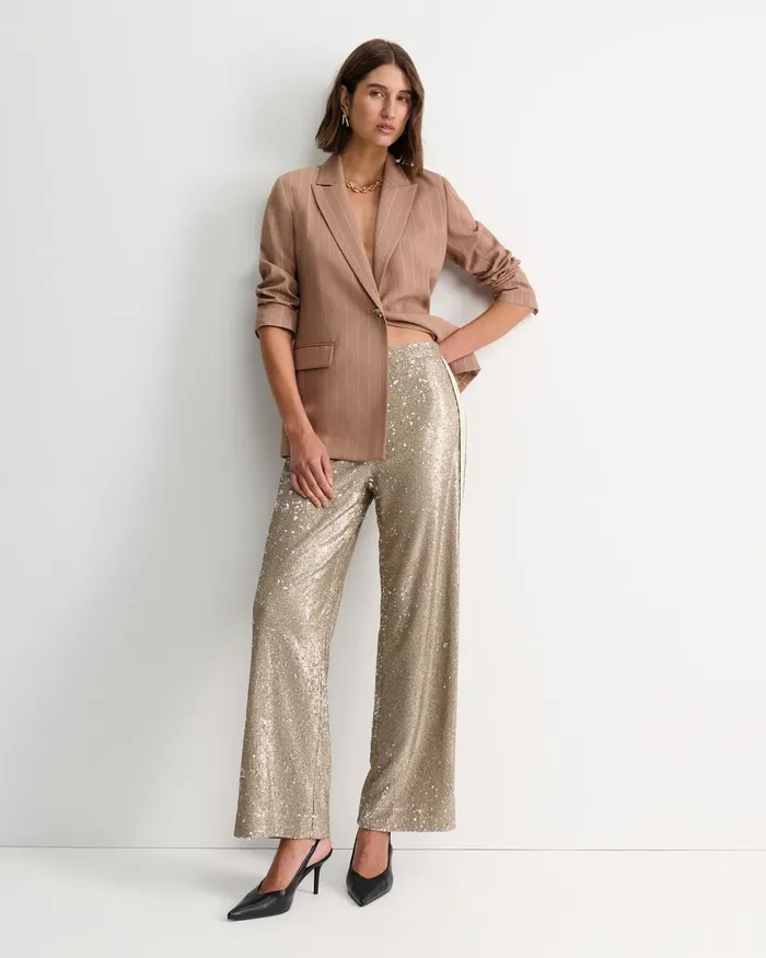Women Sportscraft Pants Sammi Sequin Pant Gold