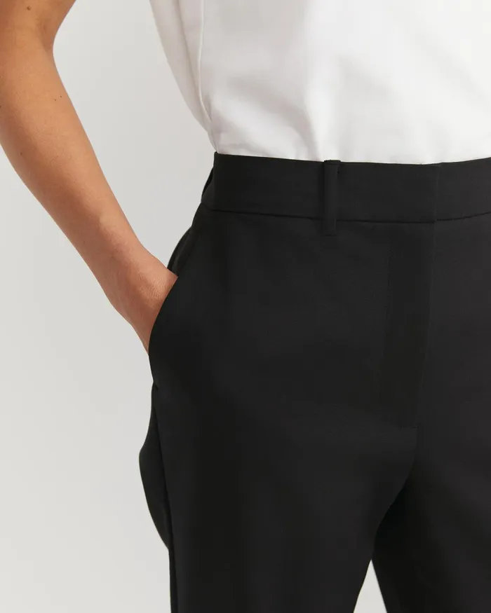 Women Sportscraft Pants Yvette Straight Pant Black