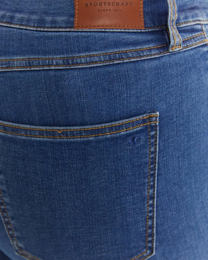 Women Sportscraft Plus Jackie High Waist Skinny Jean Mid Wash