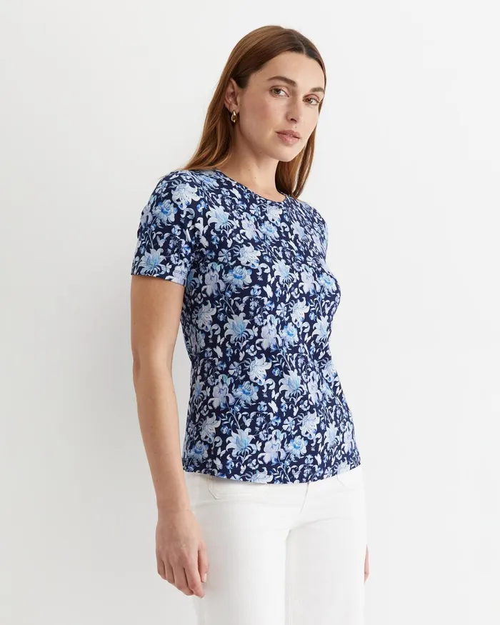 Women Sportscraft Tops and Tees Butterfly Liberty Short Sleeve Tee Multi